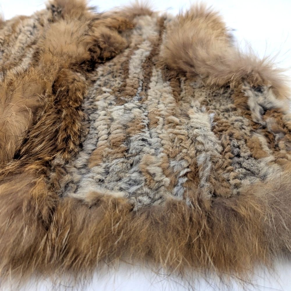 Knitted Fur Vest